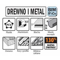 Brzeszczot okrągły 85 mm Bi-metal OMF174 Starlock 5 szt. OMF174-X5 CMT