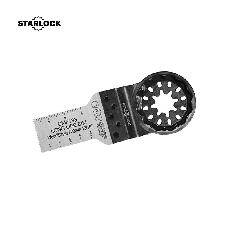 Brzeszczot do cięcia wgłębnego 20 mm Bi-metal OMF183 Starlock 50 szt. OMF183-X50 CMT Brzeszczot do cięcia wgłębnego 20 mm Bi-metal OMF183 Starlock 50 szt. OMF183-X50 CMT Bahcocentrum.pl