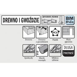 Brzeszczot do cięcia wgłębnego 50 mm Bi-metal OMF221 Starlock 50 szt. OMF221-X50 CMT