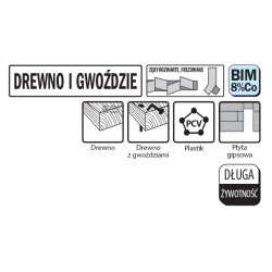 Brzeszczot do cięcia wgłębnego 65 mm Bi-metal OMF228 Starlock 5 szt. OMF228-X5 CMT
