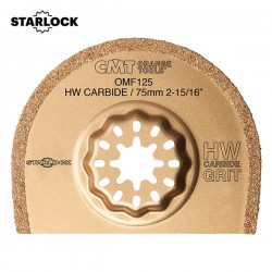 Brzeszczot segmentowy 75 mm z nasypem węglikowym 1.2 mm OMF125 Starlock 5 szt. OMF125-X5 CMT