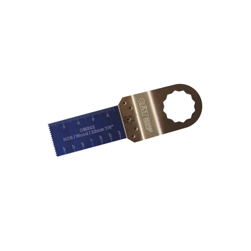 Brzeszczot do cięcia wgłębnego 22 mm HCS OMS02 5 szt. OMS02-X5 CMT Brzeszczot do cięcia wgłębnego 22 mm HCS OMS02 5 szt. OMS02-X5 CMT Bahcocentrum.pl