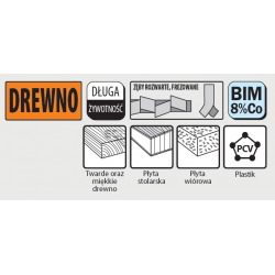 Brzeszczot do cięcia wgłębnego 21 mm Bi-metal OMM05 50 szt. OMM05-X50 CMT