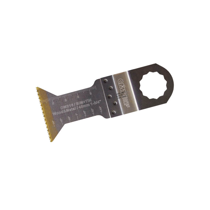 Brzeszczot o podwyższonej żywotności 45 mm Bi-metal TIN OMS16 50 szt. OMS16-X50 CMT Brzeszczot o podwyższonej żywotności 45 mm Bi-metal TIN OMS16 50 szt. OMS16-X50 CMT Bahcocentrum.pl
