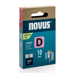 Zszywki typ D 53F/10 opak. 600 szt. 042-0790 NOVUS