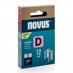 Zszywki typ D 53F/12 opak. 600 szt. 042-0791 NOVUS