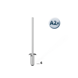Nit zrywalny aluminiowy A2,4/6 30 szt. 045-0019 NOVUS