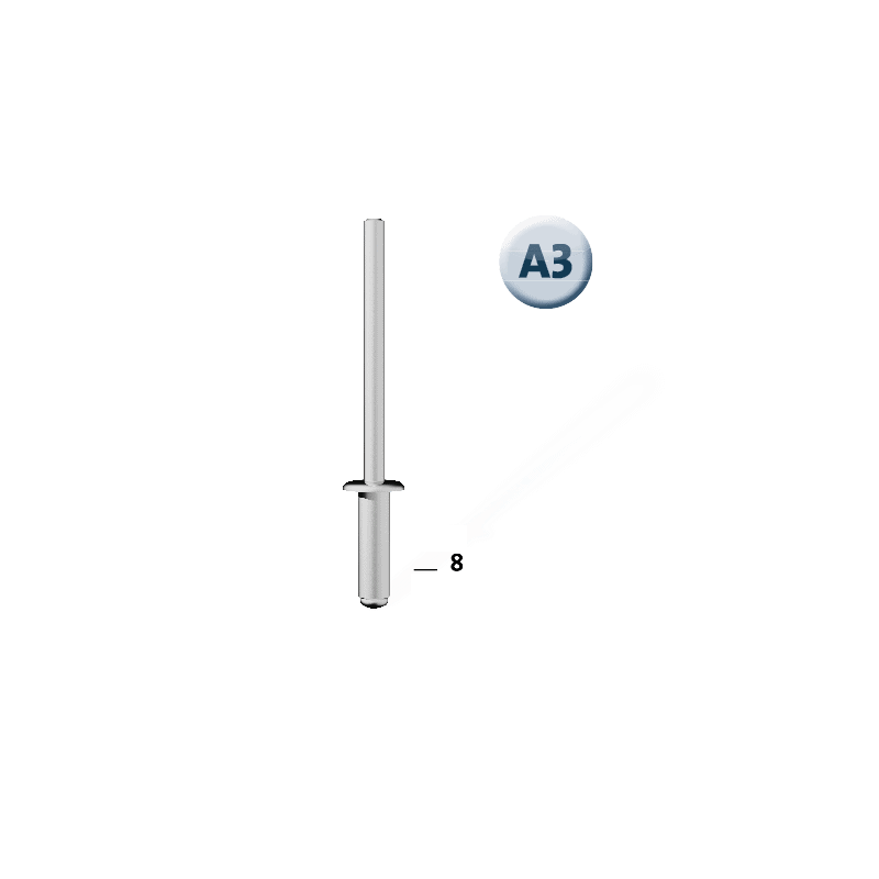 Nit zrywalny aluminiowy A3/8 30 szt. 045-0021 NOVUS Nit zrywalny aluminiowy A3/8 30 szt. 045-0021 NOVUS Bahcocentrum.pl