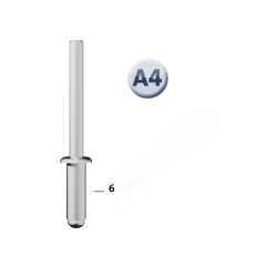 Nit zrywalny aluminiowy A4/6 30 szt. 045-0023 NOVUS