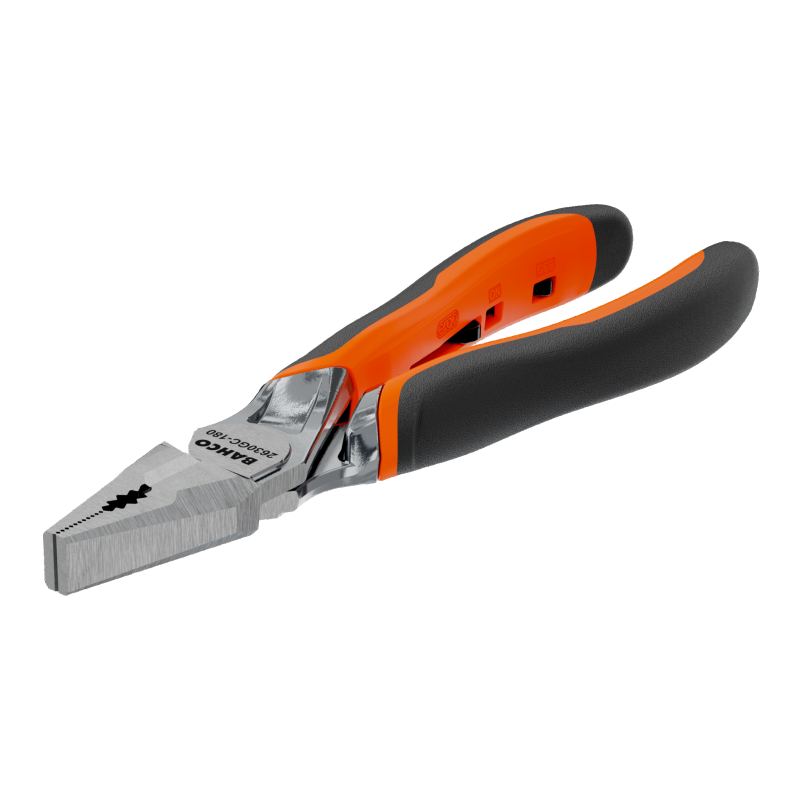 Szczypce kombinerki uniwersalne chromowane 180 mm ERGO™ 2630GC-180 BAHCO Szczypce kombinerki uniwersalne chromowane 180 mm ERGO™ 2630GC-180 BAHCO Bahcocentrum.pl