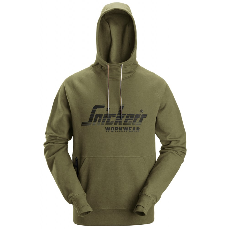 Bluza 2894 logo z kapturem kolor khaki green rozm. XXL 28943100008 SNICKERS WORKWEAR Bluza 2894 logo z kapturem kolor khaki green rozm. XXL 28943100008 SNICKERS WORKWEAR Bahcocentrum.pl