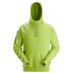 Bluza 2894 logo z kapturem kolor lime rozm. XXL 28942500008 SNICKERS WORKWEAR